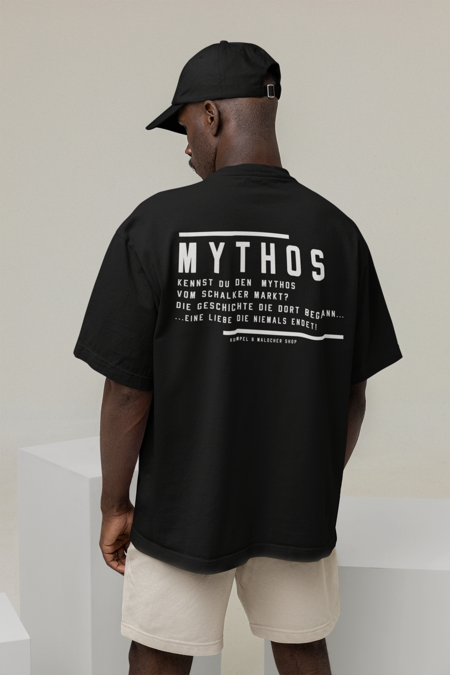 Mythos Black - Unisex Oversized Shirt