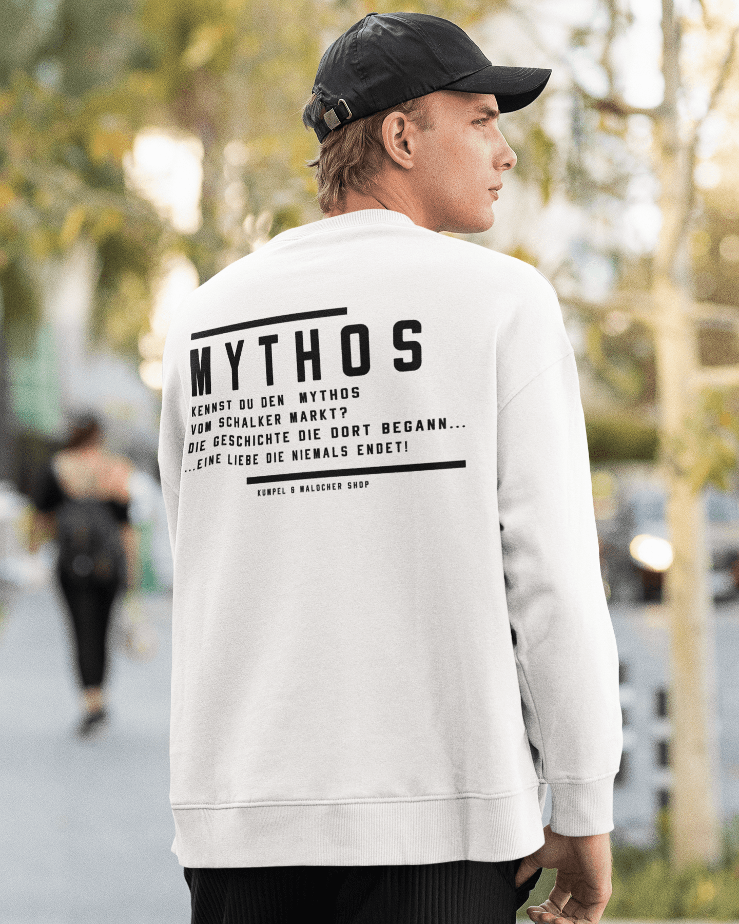 Mythos Weiß - Unisex Sweatshirt